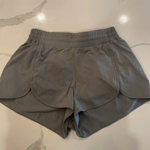 Lululemon Sage Green 2.5 Power Stride Shorts